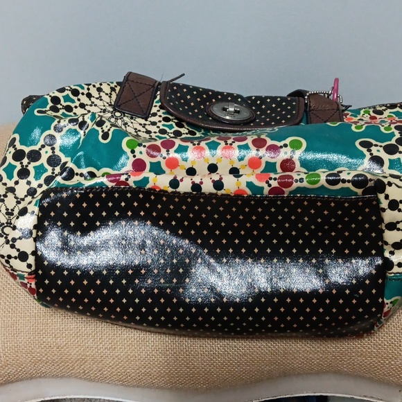 Fossil Bright Multi Keyper tote bag - Picture 8 of 8